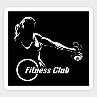 Fitness or Training Emblem Sticker